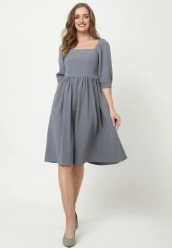 Madam-T CHANTALE - Robe De Jour - Lichtgrau -Madam-T Soldes 2022 3d23c4ef19964033bd191834d2411c74