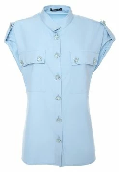 Madam-T AMEDEA - Chemisier - Blau -Madam-T Soldes 2022 3d506a7d0d8347bbbc8f5a24462d6e4d