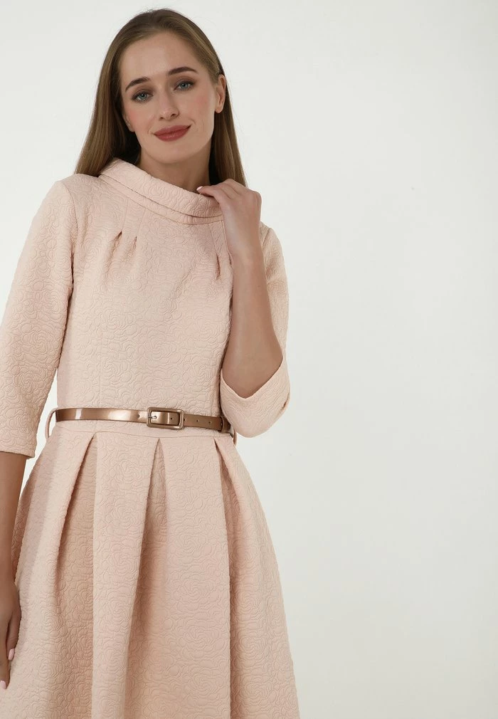 Madam-T PORTALEGRO - Robe De Jour - Beige 4 Madam-T PORTALEGRO - Robe De Jour - Beige – Image 4