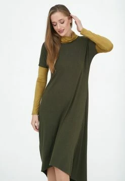 Madam-T PALMYRA - Robe De Jour - Khakifarben