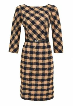 Madam-T MUARA - Robe Fourreau - Beige/blau 15 Madam-T MUARA - Robe Fourreau - Beige/blau -Madam-T Soldes 2022 3d7723a58e8949e98f8212492d08d933