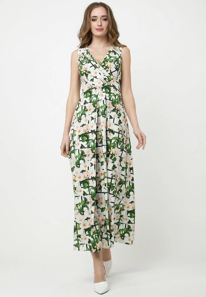 Madam-T VESPANA - Robe De Jour - Milchig, Grün 2 Madam-T VESPANA - Robe De Jour - Milchig, Grün – Image 2