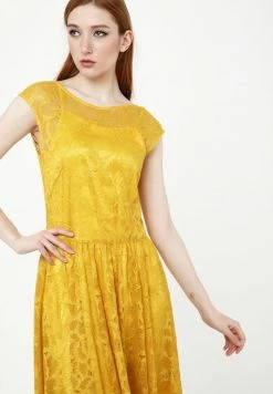 Madam-T LOTTA - Robe De Soirée - Gelb -Madam-T Soldes 2022 3ea278d80eda4992bc26753509bf212b