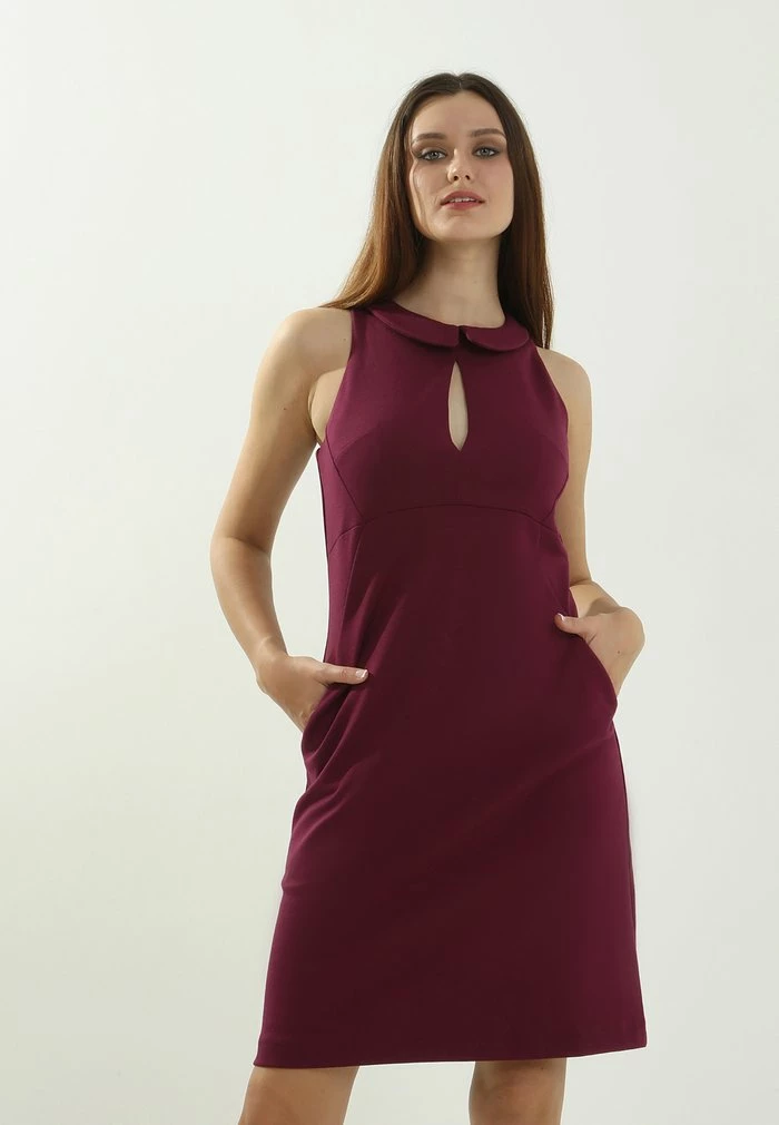 Madam-T KLEID MERSI - Robe Fourreau - Violett 1 Madam-T KLEID MERSI - Robe Fourreau - Violett