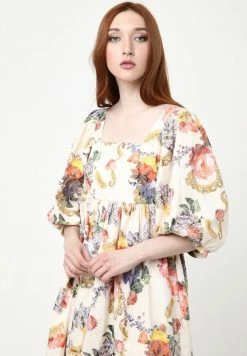 Madam-T ADRIENN - Robe De Jour - Milchig, Koralle -Madam-T Soldes 2022 3f8518f6d26741a4801a59f2ade2316f