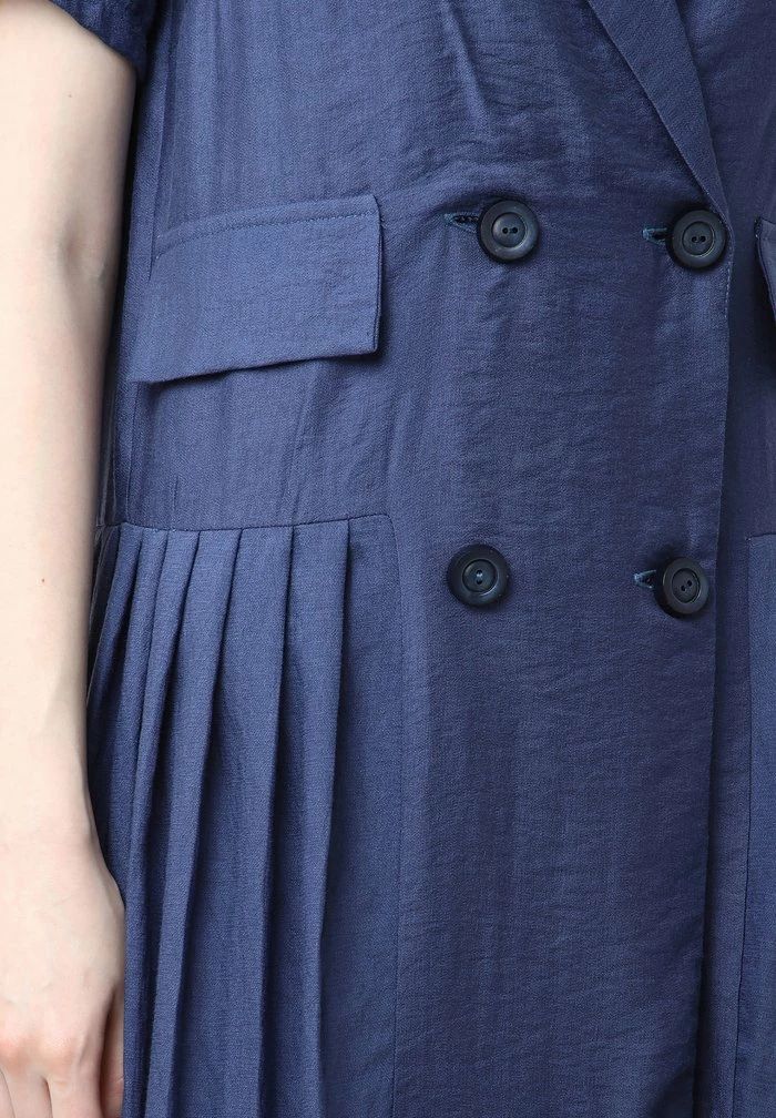 Madam-T TEODORINA - Robe Chemise - Blau 5 Madam-T TEODORINA - Robe Chemise - Blau – Image 5