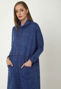 Madam-T TESSA - Robe De Jour - Indigo -Madam-T Soldes 2022 3fc38dbff6354929a4f077174e927bf3