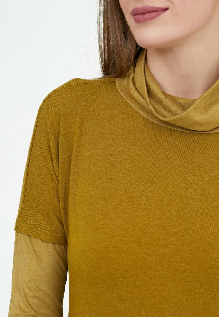 Madam-T PALMYRA - Robe De Jour - Senf 4 Madam-T PALMYRA - Robe De Jour - Senf – Image 4