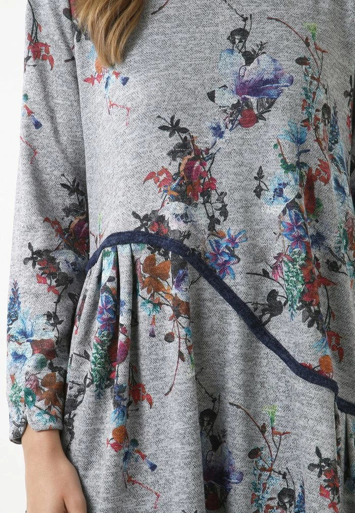 Madam-T Robe De Jour - Grau, Lila 8 Madam-T Robe De Jour - Grau, Lila – Image 8