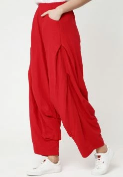 Madam-T Pantalon Classique - Rot -Madam-T Soldes 2022 408f4f23316b4ae7b1779ab9bc6f4876