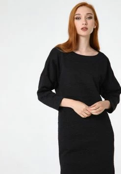 Madam-T Robe De Jour - Schwarz 11 Madam-T Robe De Jour - Schwarz -Madam-T Soldes 2022 409346f094534b5b9a17f7dc065de049