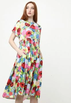 Madam-T OFELIA - Robe De Jour - Blau Rot