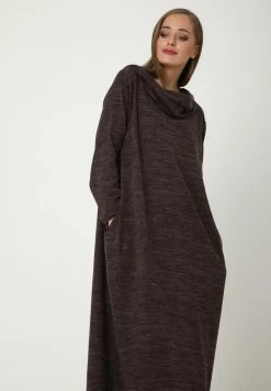 Madam-T ADELINARA - Robe Pull - Braun -Madam-T Soldes 2022 40b6ffcbd94947cda8618b6709b9cedd