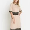 Madam-T SOPHIKO - Robe De Jour - Beige