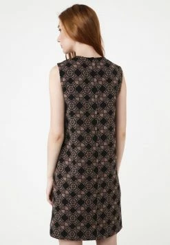 Madam-T LANA - Robe De Jour - Schwarz/ Beige -Madam-T Soldes 2022 4126fbd54ad34f7c965a4ad210e02a52