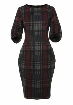 Madam-T JERSEYKLEID AGARATA - Robe Fourreau - Weinrot, Blau 13 Madam-T JERSEYKLEID AGARATA - Robe Fourreau - Weinrot, Blau -Madam-T Soldes 2022 418e044d1f6e4b71a78a985ca250ac68