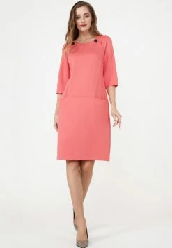 Madam-T Robe En Jersey - Koralle -Madam-T Soldes 2022 428121e4688942069f1c4ba76902fdf4