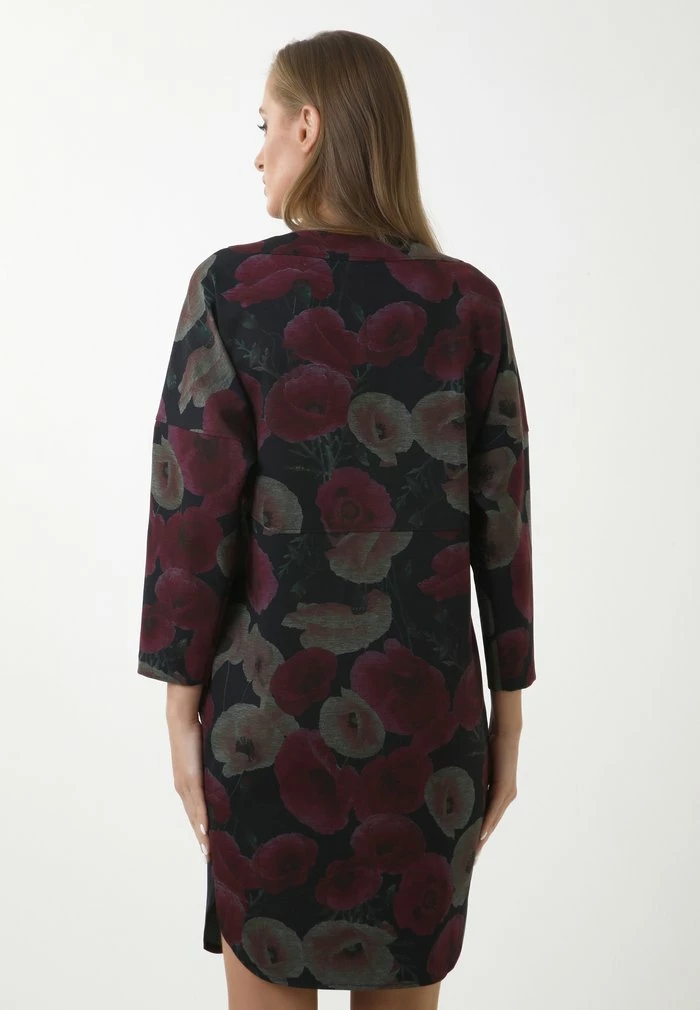 Madam-T LEONIE - Robe De Jour - Blue/fuchsia 3 Madam-T LEONIE - Robe De Jour - Blue/fuchsia – Image 3