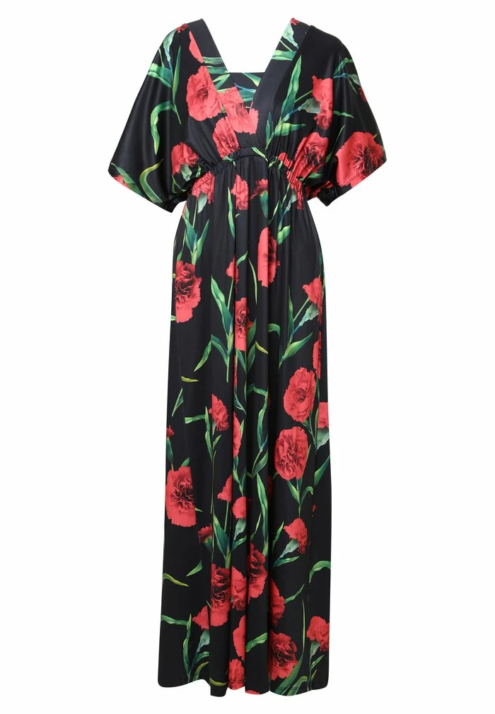 Madam-T LESTRA - Robe De Jour - Schwarz/ Koralle 8 Madam-T LESTRA - Robe De Jour - Schwarz/ Koralle – Image 8