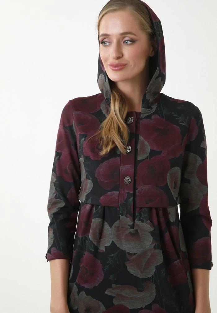 Madam-T VETRA - Robe Fourreau - Schwarz, Senf 6 Madam-T VETRA - Robe Fourreau - Schwarz, Senf – Image 6