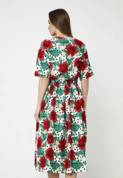 Madam-T CAMUS - Robe De Jour - Weiß/ Rot 10 Madam-T CAMUS - Robe De Jour - Weiß/ Rot -Madam-T Soldes 2022 437c39bc441d4a8ab34a2c1d1cf65122