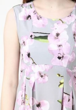 Madam-T KANTRI - Robe De Jour - Grau, Lila -Madam-T Soldes 2022 43e10d5d36d042d08f42eba954571d9a