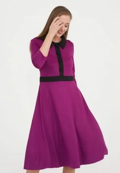 Madam-T JEANETTE - Robe Chemise - Lila Irena