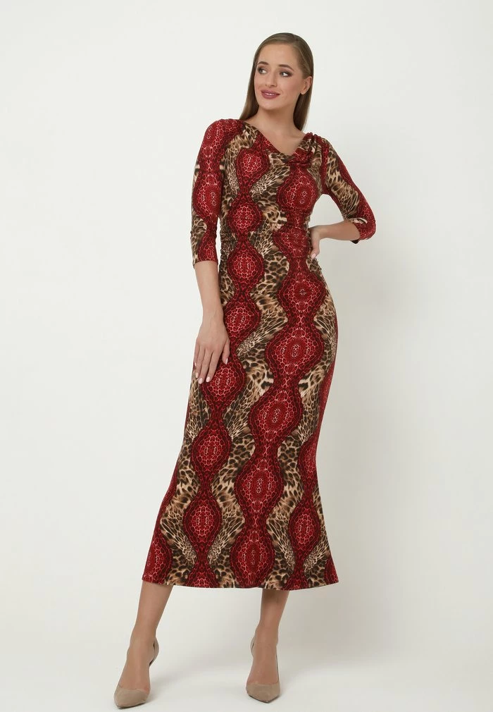 Madam-T ARAGURIA - Robe Longue - Pflaume 1 Madam-T ARAGURIA - Robe Longue - Pflaume