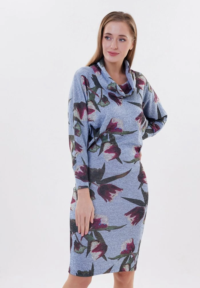 Madam-T LETUCHYA MISHE - Robe Pull - Hellblau/grün 7 Madam-T LETUCHYA MISHE - Robe Pull - Hellblau/grün – Image 7