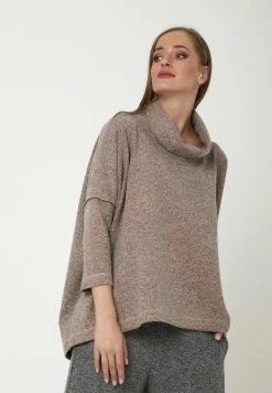 Madam-T SHARON - Sweatshirt - Schwarz, Senf -Madam-T Soldes 2022 4502f638976f40dba11b67cf63797341