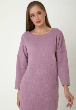 Madam-T LEONIE - Robe Pull - Lila