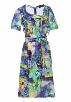 Madam-T ZEFIRA - Robe De Jour - Kornblume Blau/lila -Madam-T Soldes 2022 452d2e30be994ba7b256555d48fa6965