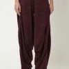 Madam-T HOSE POLLI - Pantalon Classique - Weinrot