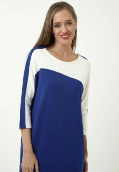 Madam-T ANABELLA - Robe De Jour - Indigo/weiß -Madam-T Soldes 2022 463a362fa0d44361801f5be4d45160de