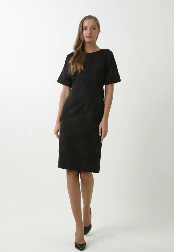 Madam-T Robe Fourreau - Blue Denim 3 Madam-T Robe Fourreau - Blue Denim – Image 3