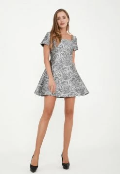 Madam-T AGAVA - Robe De Soirée - Silbrig -Madam-T Soldes 2022 46d67457e78e43f785655803ea910253