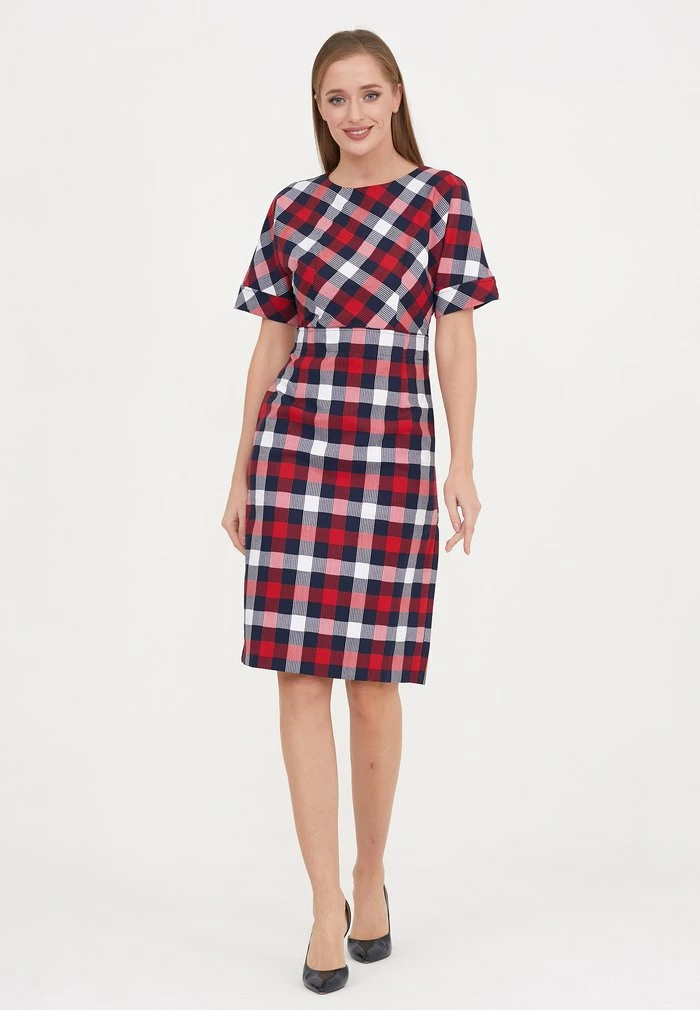 Madam-T ALTEA - Robe De Jour - Blau Birkhite 2 Madam-T ALTEA - Robe De Jour - Blau Birkhite – Image 2