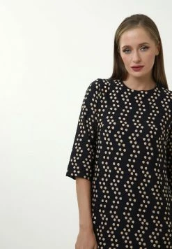 Madam-T Robe De Jour - Blau, Creme -Madam-T Soldes 2022 471f7f58febc4d5391282111684586da