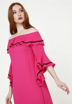 Madam-T SALLY - Robe De Jour - Fuchsie -Madam-T Soldes 2022 48447cbcff584faa81880560ef8d5cdb