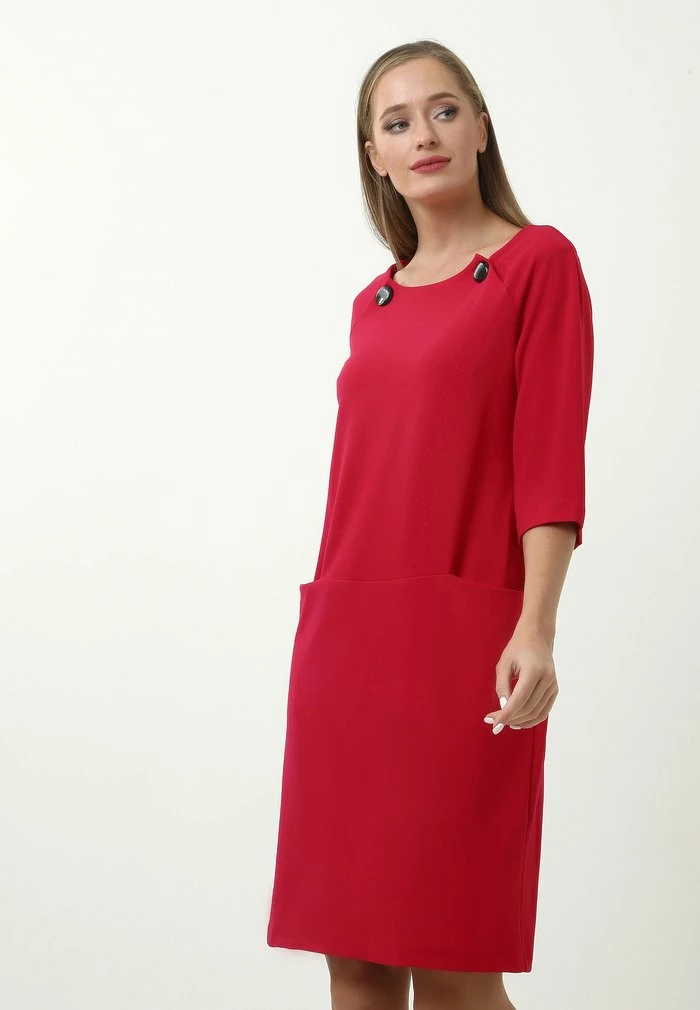 Madam-T KLEID FERULE - Robe De Jour - Himbeere 4 Madam-T KLEID FERULE - Robe De Jour - Himbeere – Image 4