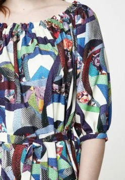 Madam-T GREENELLA - Robe De Jour - Milchig/hellgrün -Madam-T Soldes 2022 484f3f70b1e043a1919eb3e255daa7a3