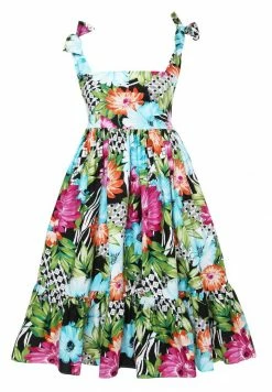 Madam-T Robe De Jour - Schwarz Hellblau -Madam-T Soldes 2022 48625caf102a4a9a93469378e1eda6f1