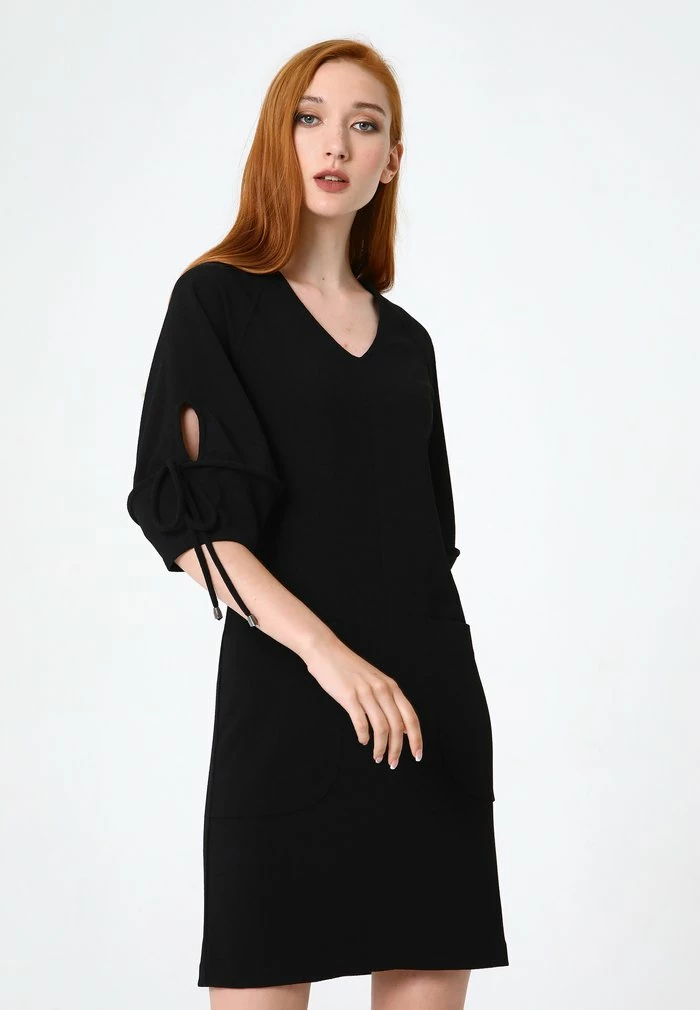 Madam-T Robe De Jour - Schwarz 1 Madam-T Robe De Jour - Schwarz