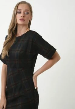 Madam-T Robe Fourreau - Blue Denim 12 Madam-T Robe Fourreau - Blue Denim -Madam-T Soldes 2022 48eb7a152e6a407bb11eab7c439a4d17