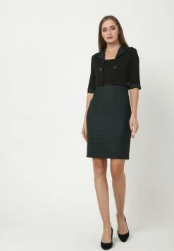 Madam-T Robe En Jersey - Grün