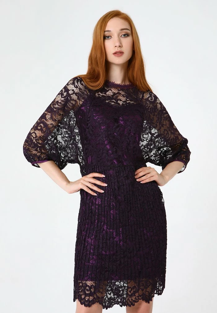 Madam-T ADAMASA - Robe De Jour - Lila 1 Madam-T ADAMASA - Robe De Jour - Lila