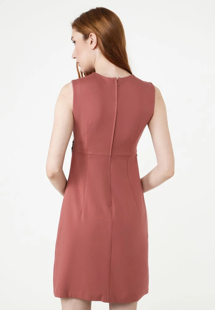 Madam-T ELONI - Robe En Jersey - Rosa 3 Madam-T ELONI - Robe En Jersey - Rosa – Image 3