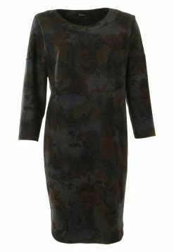 Madam-T LEONIE - Robe De Jour - Grau/braun -Madam-T Soldes 2022 49459244e87f4c99bd247c2f34d57de2