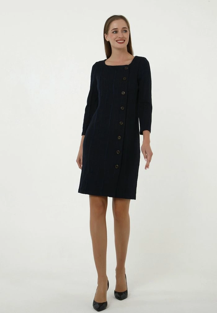 Madam-T MAZONA - Robe De Jour - Blau 2 Madam-T MAZONA - Robe De Jour - Blau – Image 2