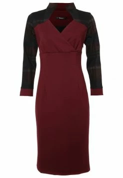 Madam-T Robe En Jersey - Blau, Weinrot 7 Madam-T Robe En Jersey - Blau, Weinrot -Madam-T Soldes 2022 49bb1be3a6a845ff8cd2840b4afde27c